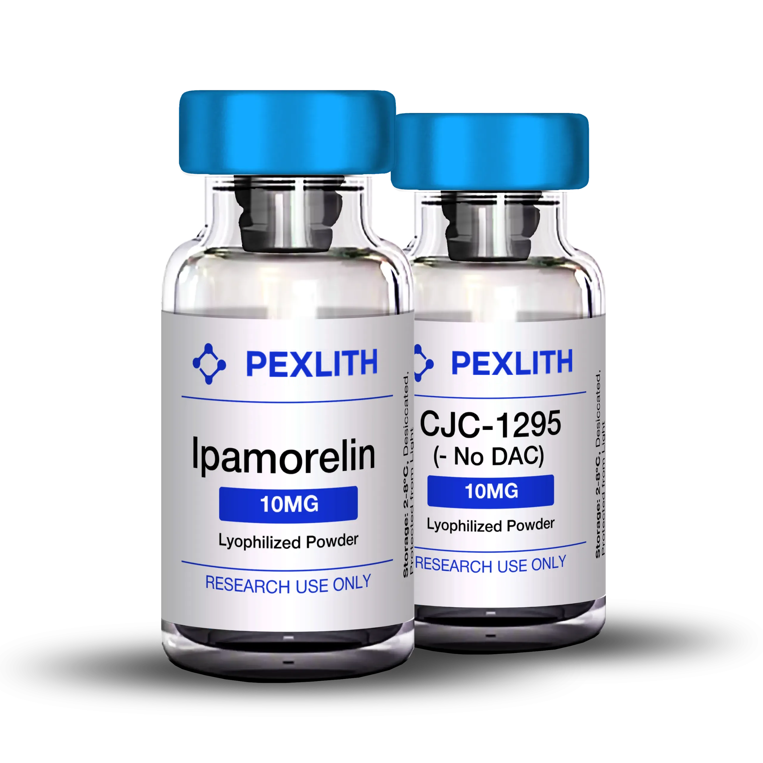 CJC-1295 No DAC (10mg), Ipamorelin (10mg) Bundle Duo